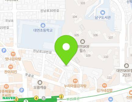 부산광역시 남구 못골로 97-10 (대연동, 남구노인복지관) 지도