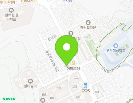 부산광역시 남구 진남로165번길 4 (문현동, 대연유치원) 지도