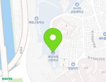 부산광역시 남구 장고개로85번길 14-40 (문현동, 배정미래고등학교) 지도