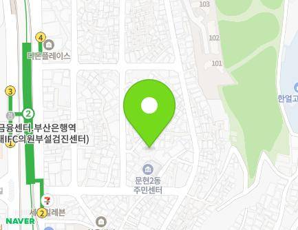 부산광역시 남구 전포대로92번다길 8 (문현동, 백조빌라) 지도