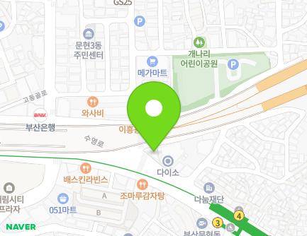 부산광역시 남구 수영로 43 (문현동, 우리네약국) 지도