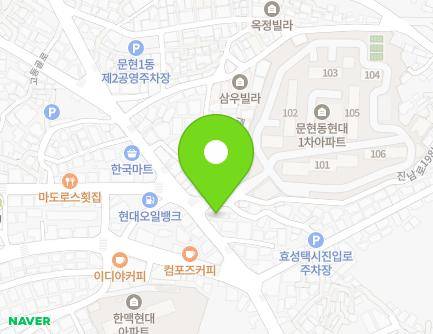 부산광역시 남구 진남로198번길 4 (문현동, 현대꽃화원) 지도