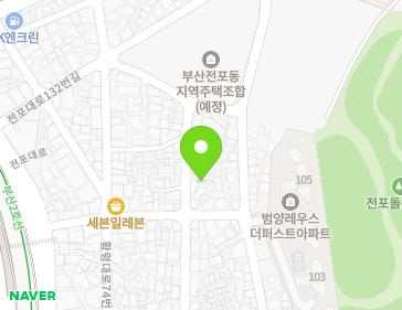 부산광역시 남구 전포대로92번나길 72-4 (문현동) 지도
