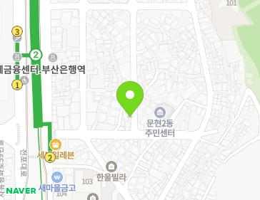 부산광역시 남구 전포대로92번나길 5 (문현동) 지도