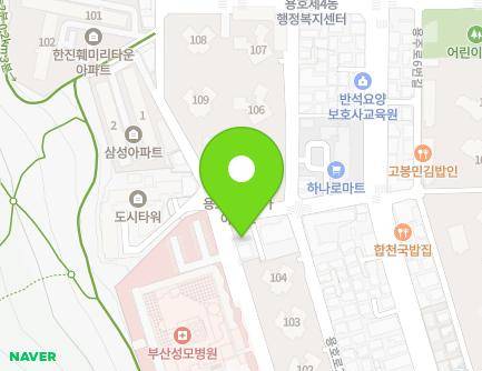 부산광역시 남구 용호로232번길 25-3 (용호동, 메디칼천사약국) 지도