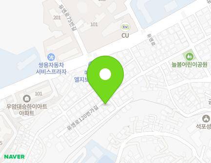 부산광역시 남구 유엔로120번가길 97 (우암동, 우정그린빌라) 지도