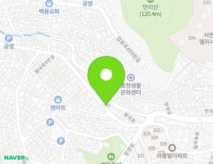 부산광역시 동구 범내로 10 (범일동) 지도