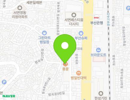 부산광역시 동구 범곡로 19 (범일동) 지도