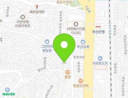 부산광역시 동구 범곡로 25-6 (범일동) 지도