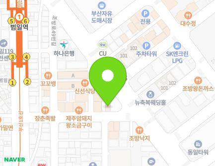 부산광역시 동구 범일로102번길 15-1 (범일동) 지도