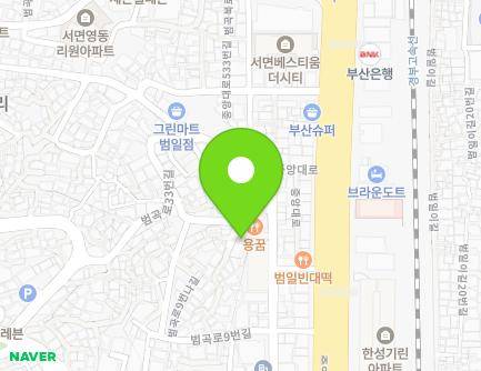 부산광역시 동구 범곡로 17-4 (범일동) 지도