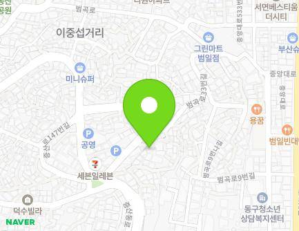 부산광역시 동구 증산로146번길 14-2 (범일동) 지도