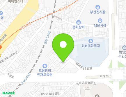 부산광역시 동구 범일로53번길 31-6 (범일동) 지도