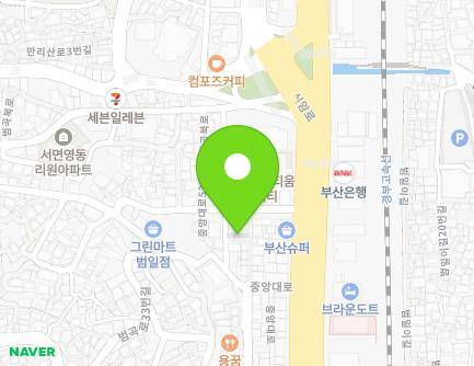 부산광역시 동구 범곡로24번길 7-4 (범일동) 지도