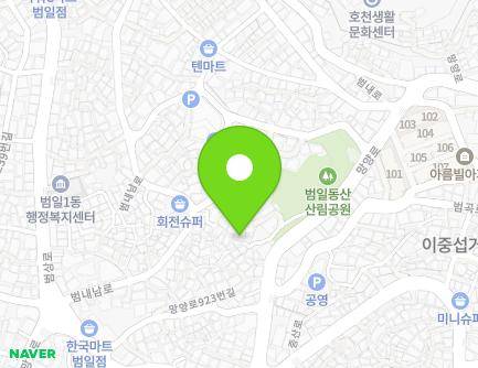 부산광역시 동구 망양로931번길 16 (범일동) 지도