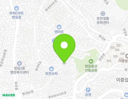 부산광역시 동구 망양로931번가길 16 (범일동) 지도