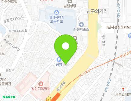 부산광역시 동구 중앙대로 473-3 (범일동) 지도