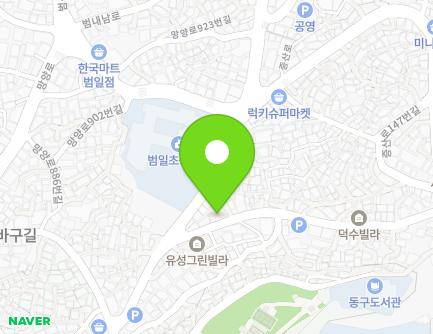 부산광역시 동구 증산북로 5 (범일동, 청아빌라-B) 지도
