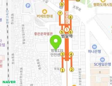 부산광역시 동구 범일로 113-4 (범일동, 거리가게1) 지도