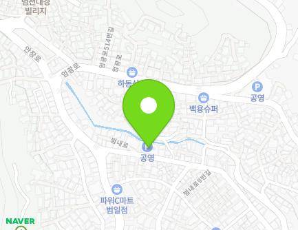 부산광역시 동구 범내로 34 (범일동, 공영주차장) 지도