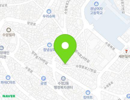 부산광역시 동구 수정중로17번길 26 (수정동, 금잔디빌라) 지도