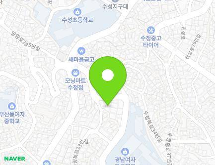 부산광역시 동구 수정북로 37 (수정동, 대근아트빌라) 지도