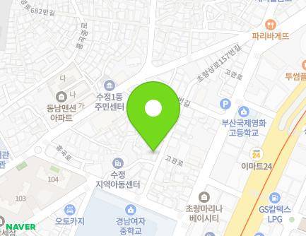 부산광역시 동구 초량상로157번길 13 (수정동, 대광빌라) 지도