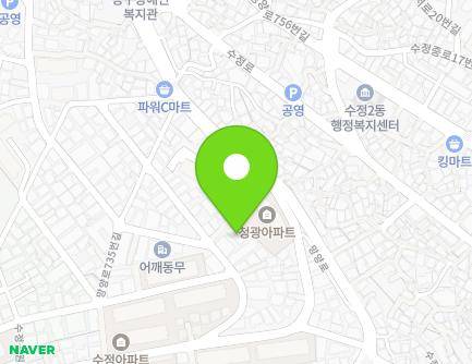 부산광역시 동구 수정공원로 12-6 (수정동, 대근산빌리지) 지도