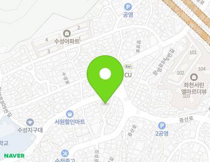 부산광역시 동구 망양로 828 (수정동, 렉슬C) 지도