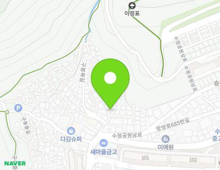 부산광역시 동구 구봉북길4번길 5 (수정동, 삼광빌라) 지도