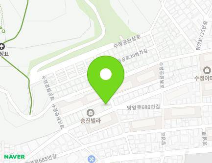 부산광역시 동구 수정공원남로 29 (수정동, 삼붕주택) 지도