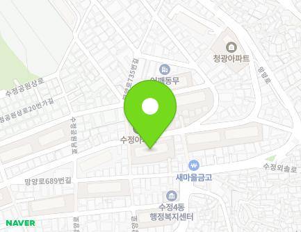 부산광역시 동구 망양로689번길 14-6 (수정동, 수정아파트) 지도