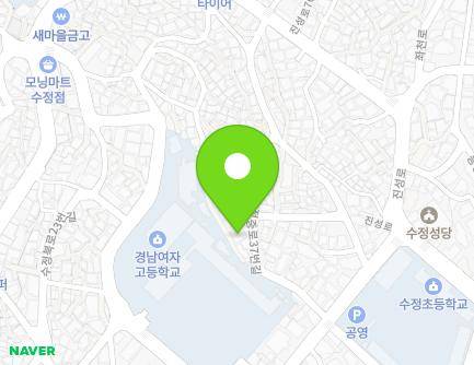 부산광역시 동구 수정북로34번길 54 (수정동, 수정파크빌) 지도