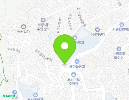 부산광역시 동구 망양로795번길 2 (수정동, 수정5동 주민자치센터) 지도