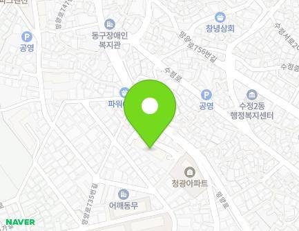 부산광역시 동구 망양로 727 (수정동, 수정아파트) 지도