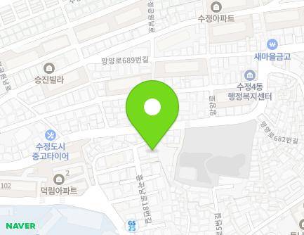 부산광역시 동구 망양로668번길 3 (수정동, 한서빌라) 지도