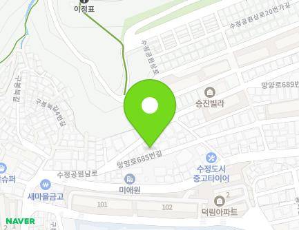 부산광역시 동구 수정공원남로 14 (수정동, 한울하임빌) 지도