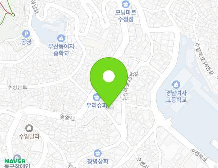 부산광역시 동구 망양로774번길 7 (수정동, 혜성골드 2차) 지도