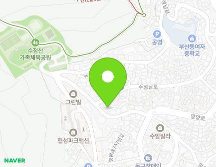 부산광역시 동구 수정공원중로 12-4 (수정동) 지도