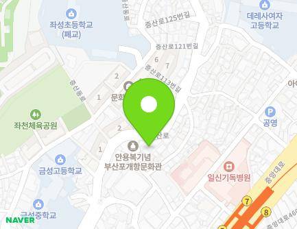 부산광역시 동구 정공단로21번길 26 (좌천동) 지도