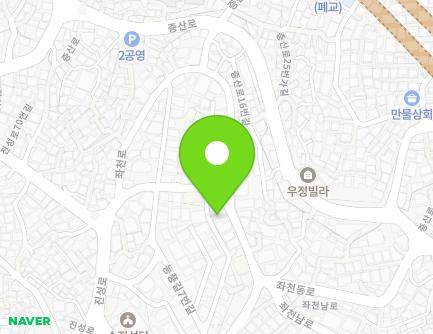 부산광역시 동구 능풍길 20 (좌천동) 지도