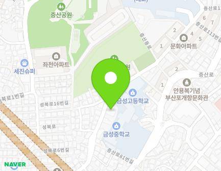 부산광역시 동구 증산동로 36 (좌천동, 동신빌라) 지도