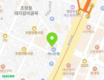 부산광역시 동구 중앙대로 233 (초량동) 지도