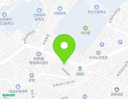 부산광역시 동구 초량로65번길 4 (초량동) 지도