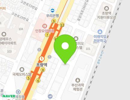 부산광역시 동구 중앙대로260번길 3-8 (초량동) 지도