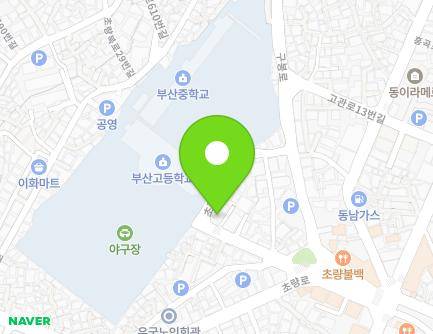 부산광역시 동구 초량로40번길 20 (초량동) 지도