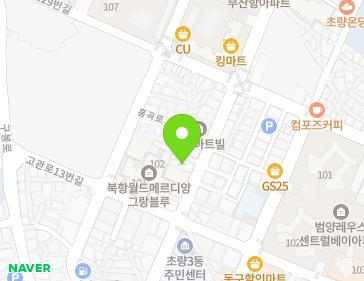 부산광역시 동구 초량상로 117 (초량동, 성일교회) 지도