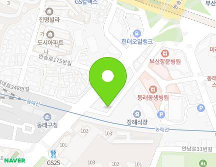 부산광역시 동래구 충렬대로348번길 32 (낙민동, 성림빌딩) 지도