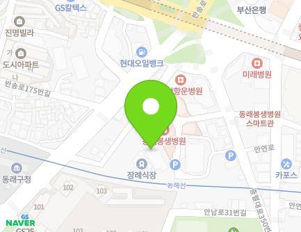 부산광역시 동래구 충렬대로348번길 23 (낙민동, 설봉빌딩) 지도