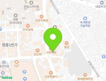 부산광역시 동래구 명륜로 130-1 (명륜동, 동광빌딩) 지도